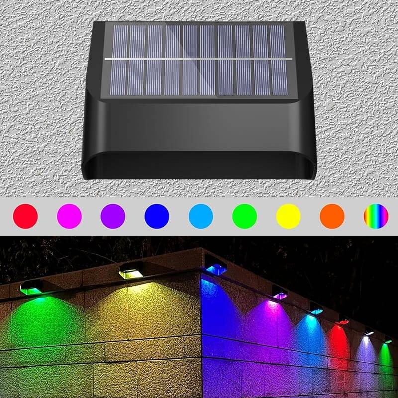 Solar fence light