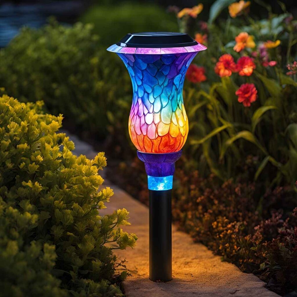 rgb solar lights​