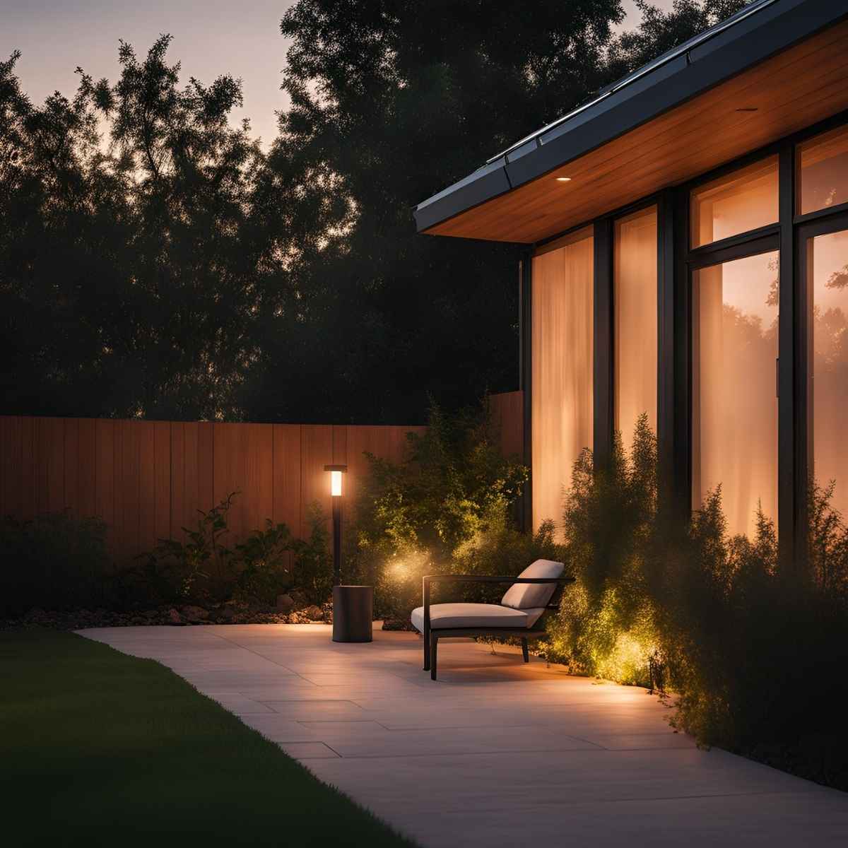 solar night light